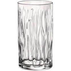 Jogo 6 Copos 485ml 14cm Altura Wind Em Vidro Bormioli Rocco